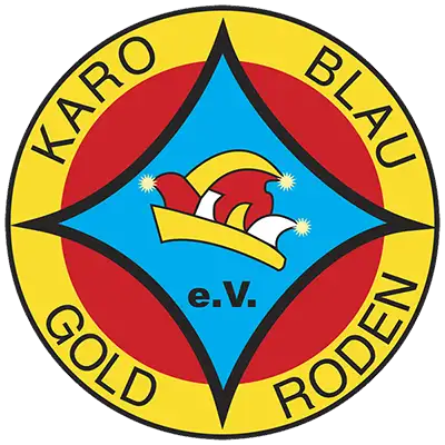 Karnevalsverein Karo Gold Blau Roden